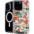 Disney Friends Retro Goofy Stamps Art iPhone 16 Pro MagSafe Case